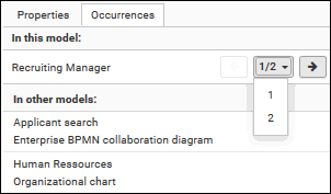 Occurrences tab